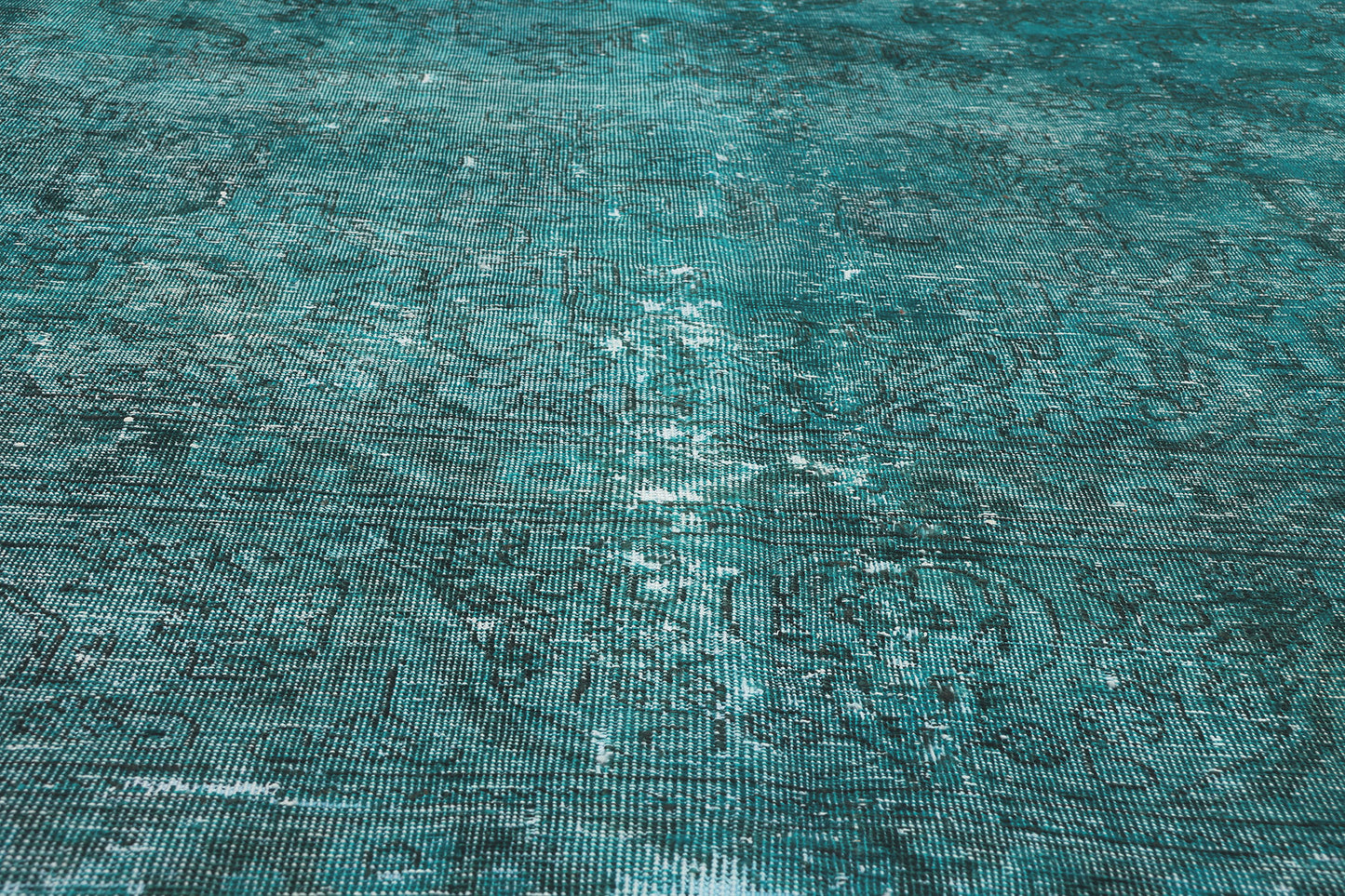 11 x 17 Vintage Persian Overdyed Rug 78584