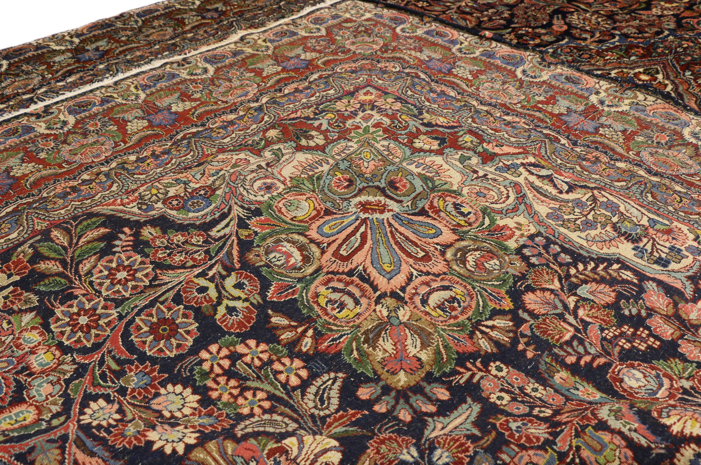11 x 19 Antique Persian Hamadan Rug 77214