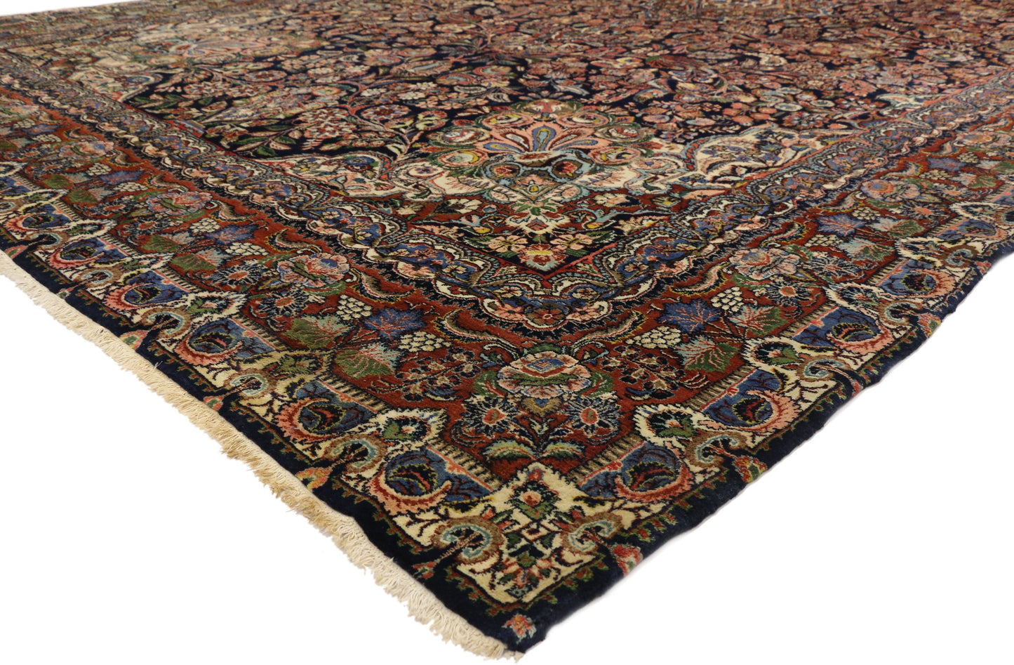 11 x 19 Antique Persian Hamadan Rug 77214