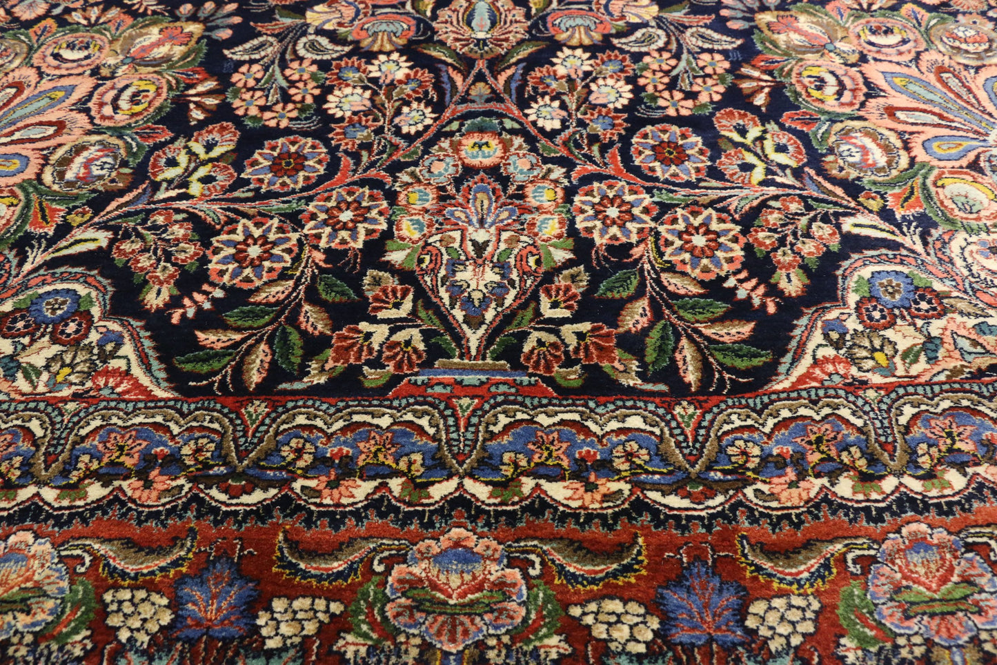 11 x 19 Antique Persian Hamadan Rug 77214