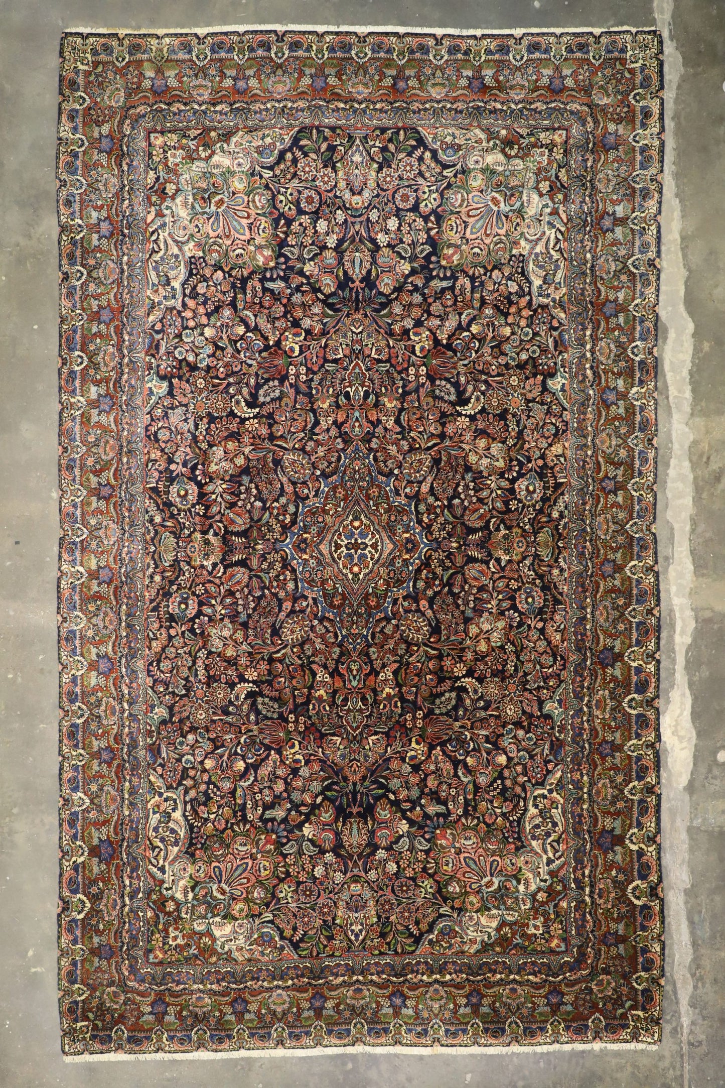 11 x 19 Antique Persian Hamadan Rug 77214