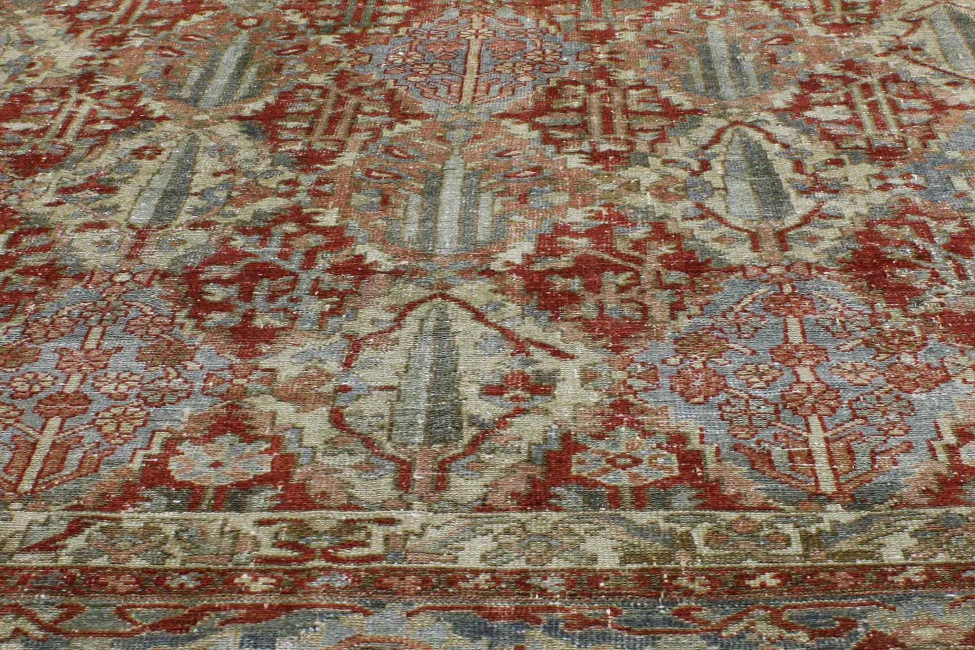 12 x 14 Antique Persian Bakhtiari Rug 51528