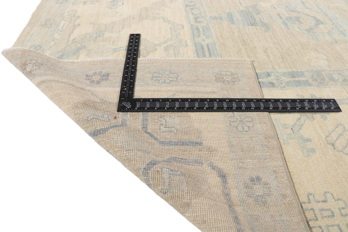12 x 14 Vintage-Inspired Oushak Rug 80932