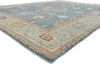 12 x 14 Colorful Blue Oushak Rug 80933