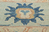 12 x 14 Colorful Blue Oushak Rug 80933