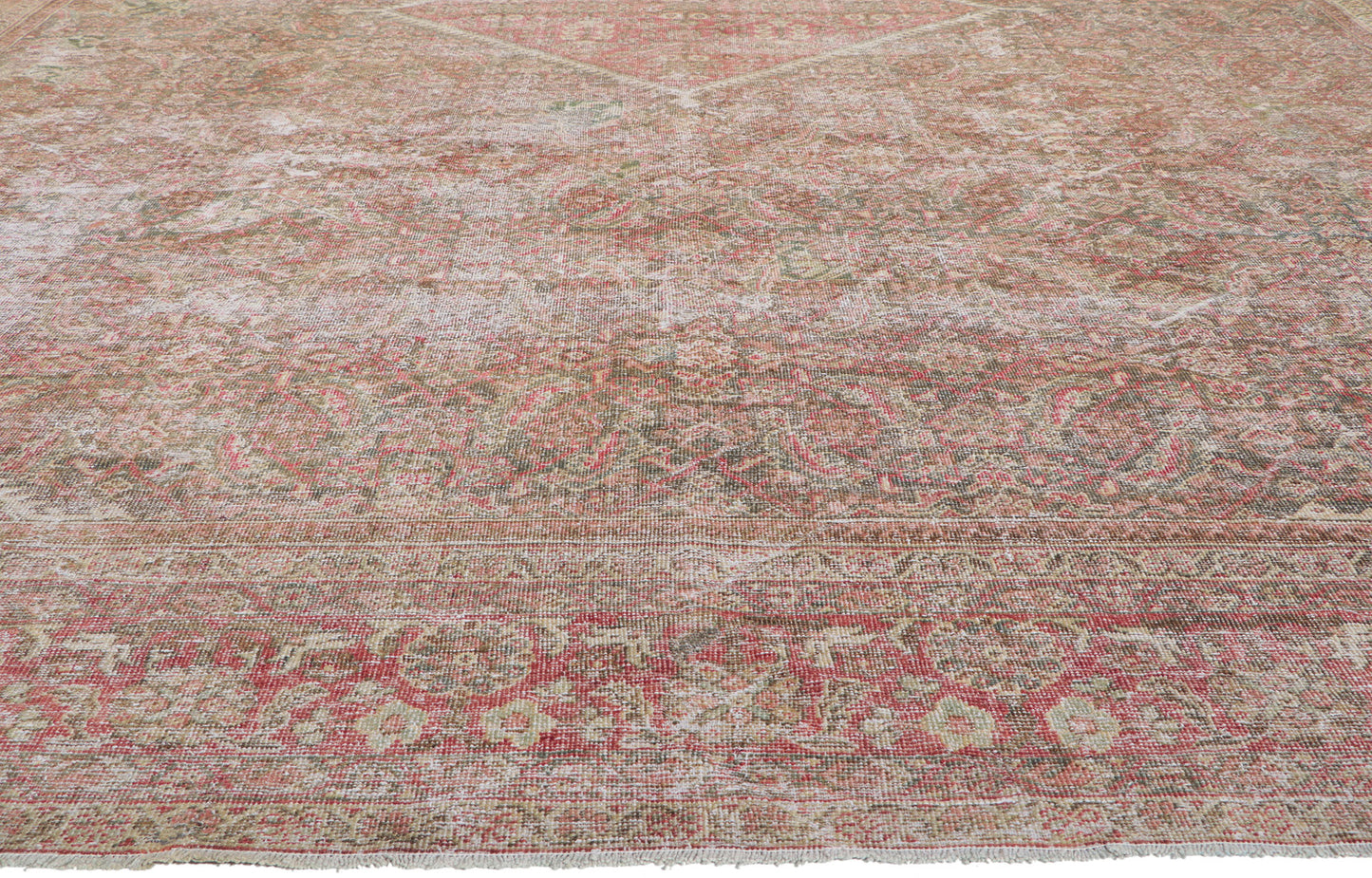 12 x 16 Antique Persian Mahal Rug 61115