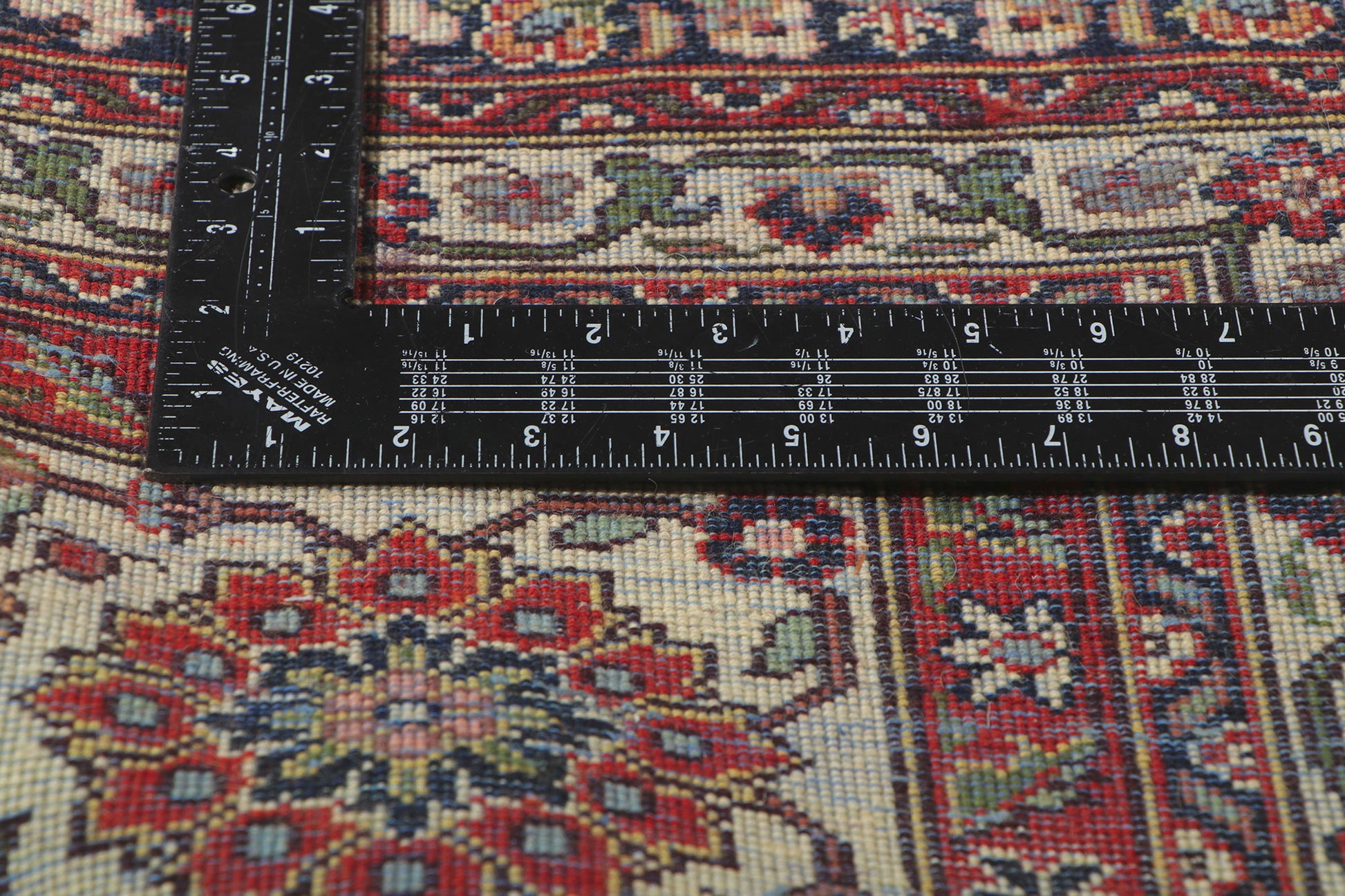 12 x 18 Vintage Persian Tabriz Rug 78414