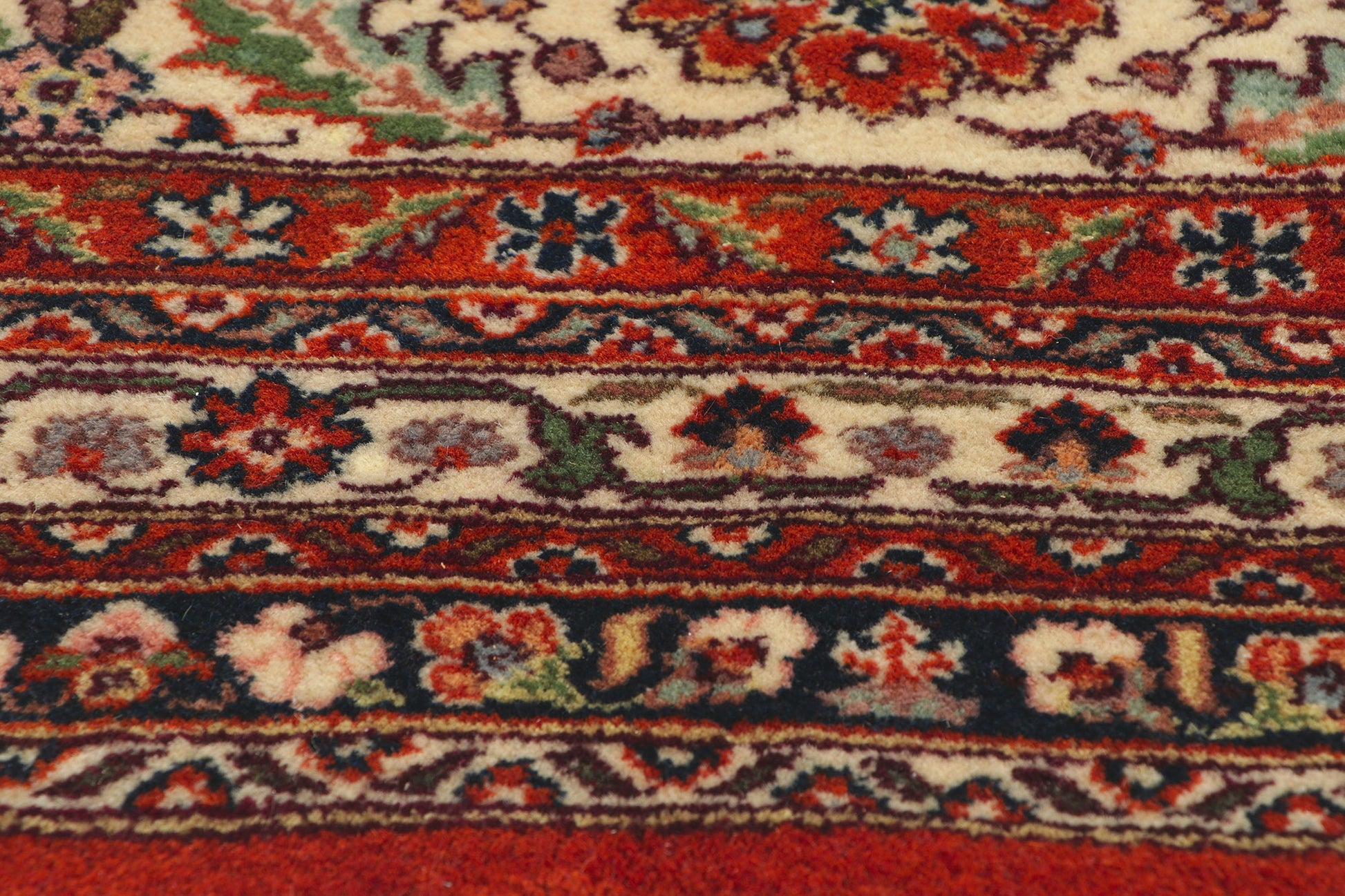 12 x 18 Vintage Persian Tabriz Rug 78414