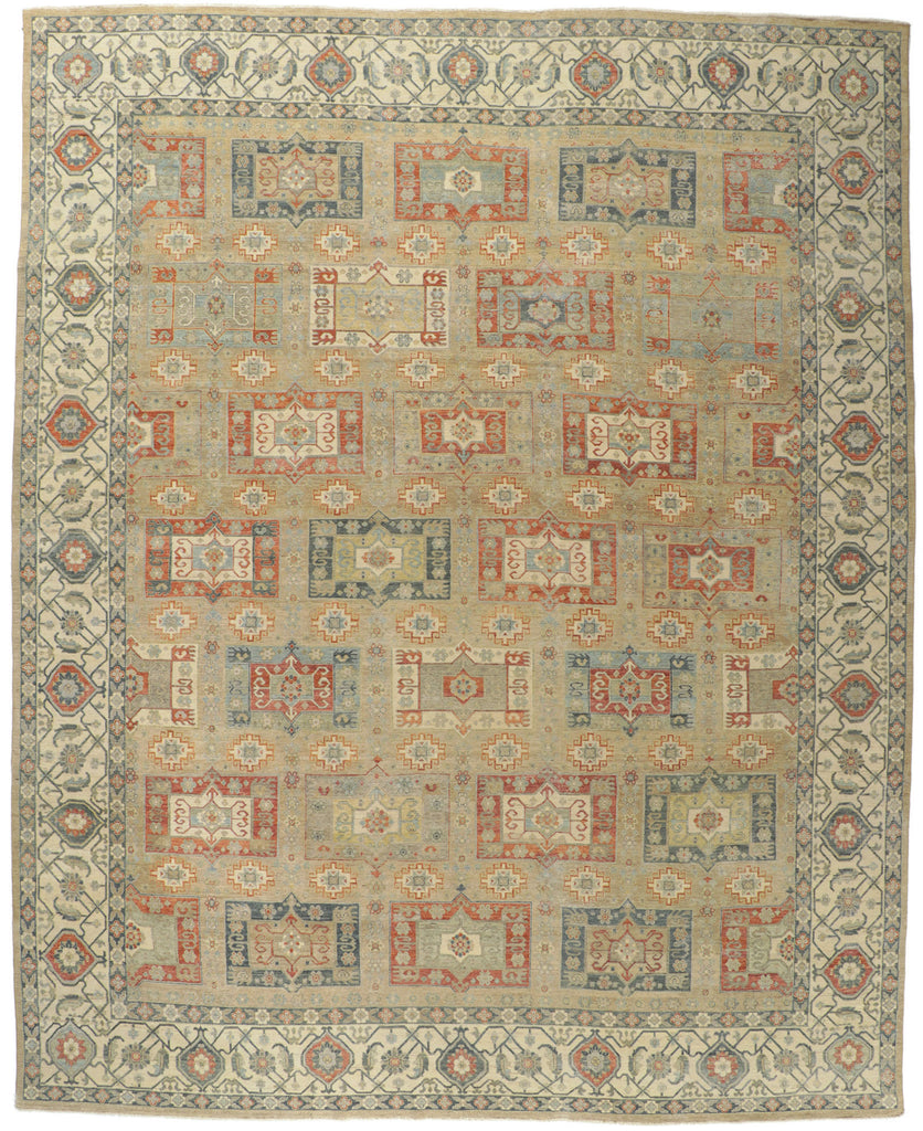 12 x 15 Vintage-Inspired Oushak Rug 30631
