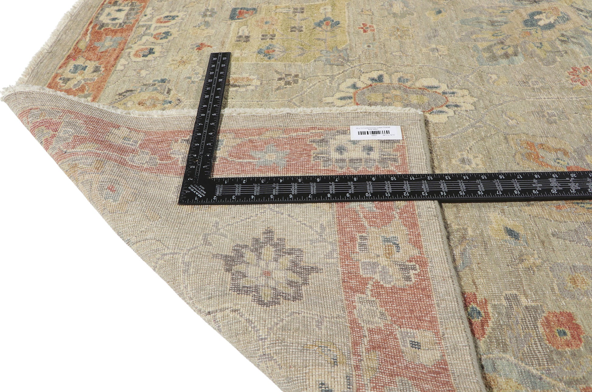 12 x 15 Vintage-Inspired Oushak Rug 30629