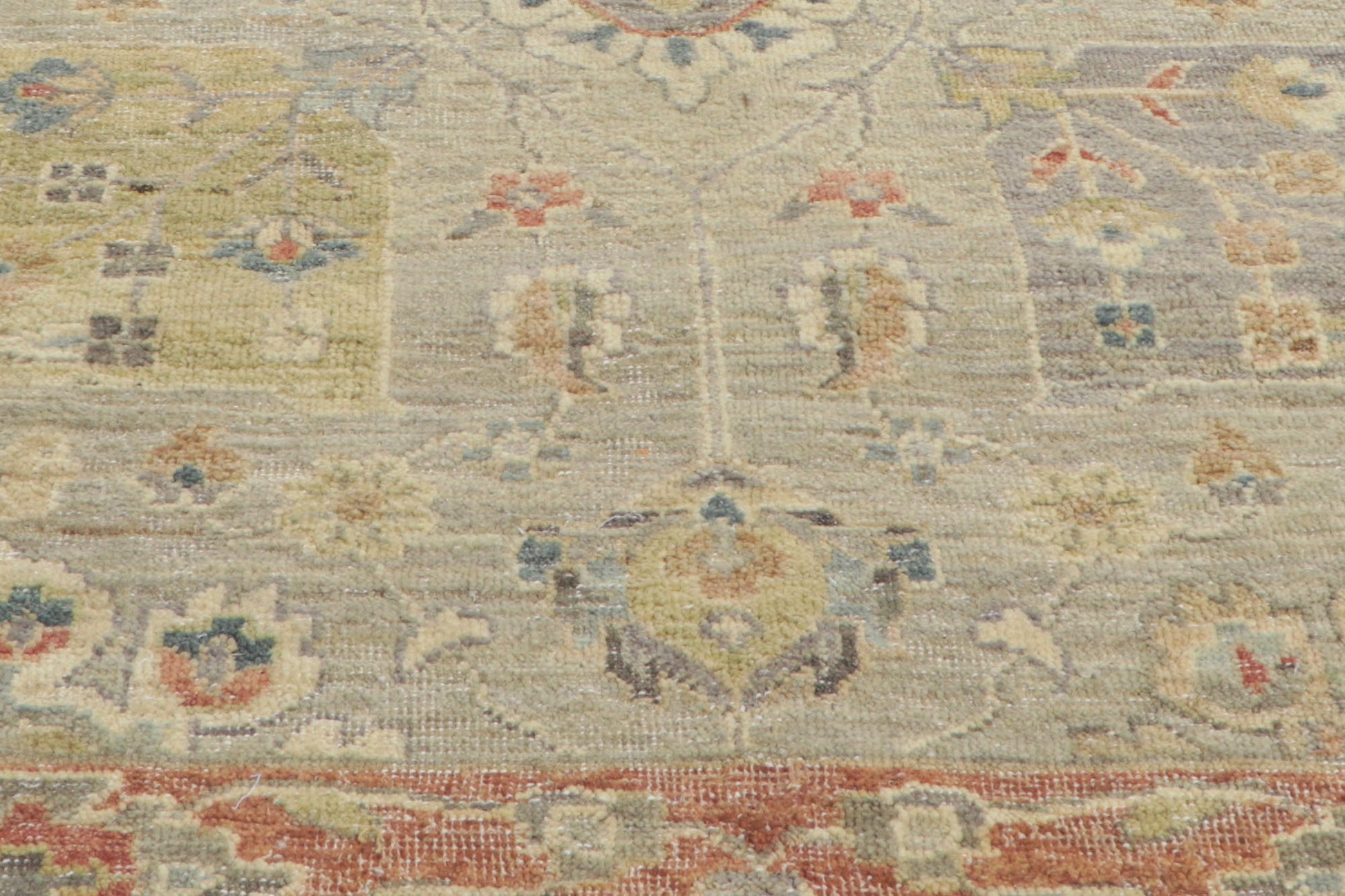 12 x 15 Vintage-Inspired Oushak Rug 30629