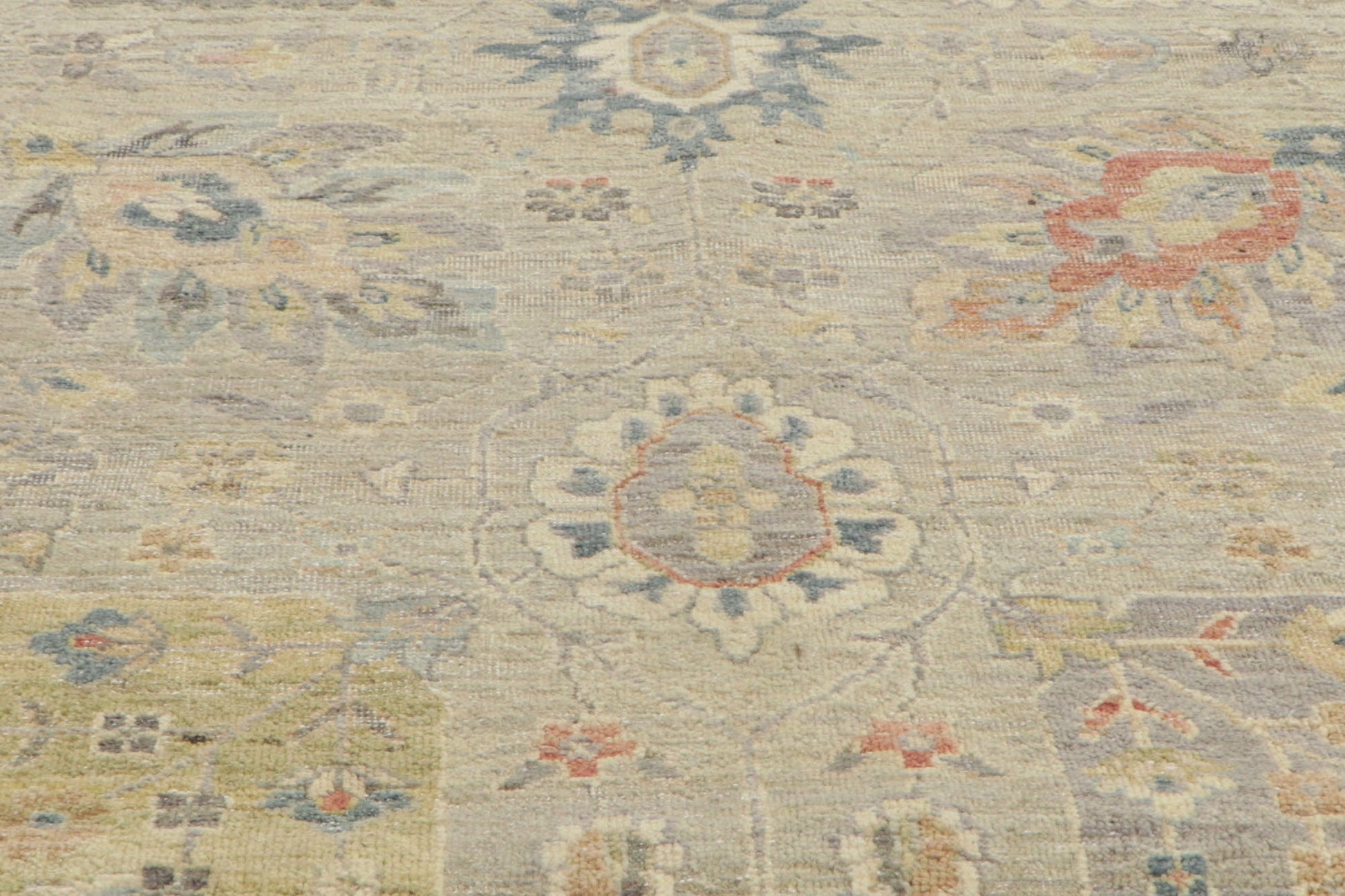 12 x 15 Vintage-Inspired Oushak Rug 30629