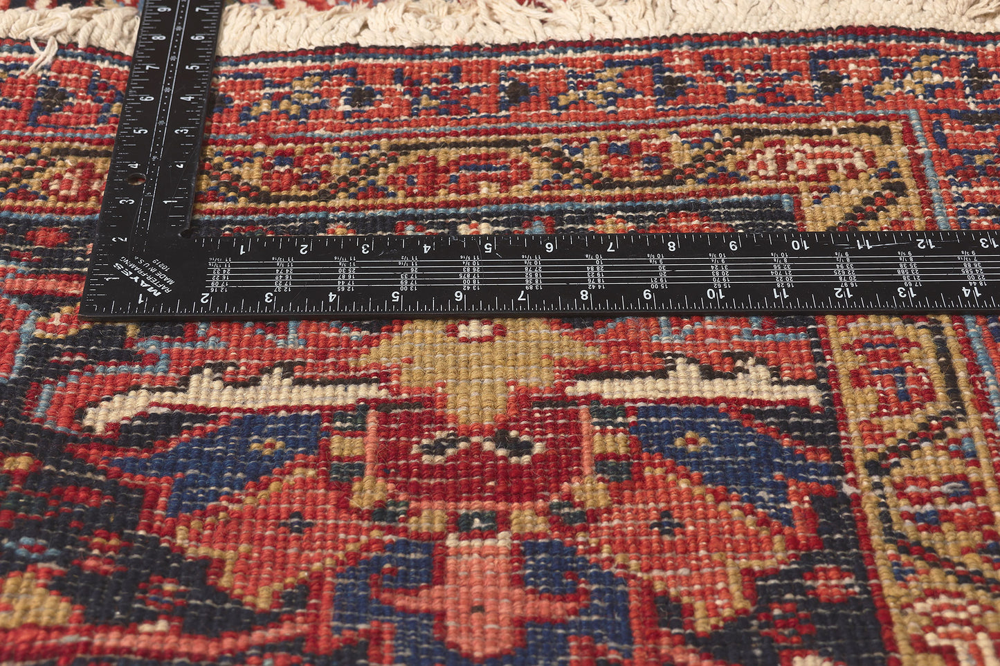 12 x 16 Antique Persian Heriz Rug 74680