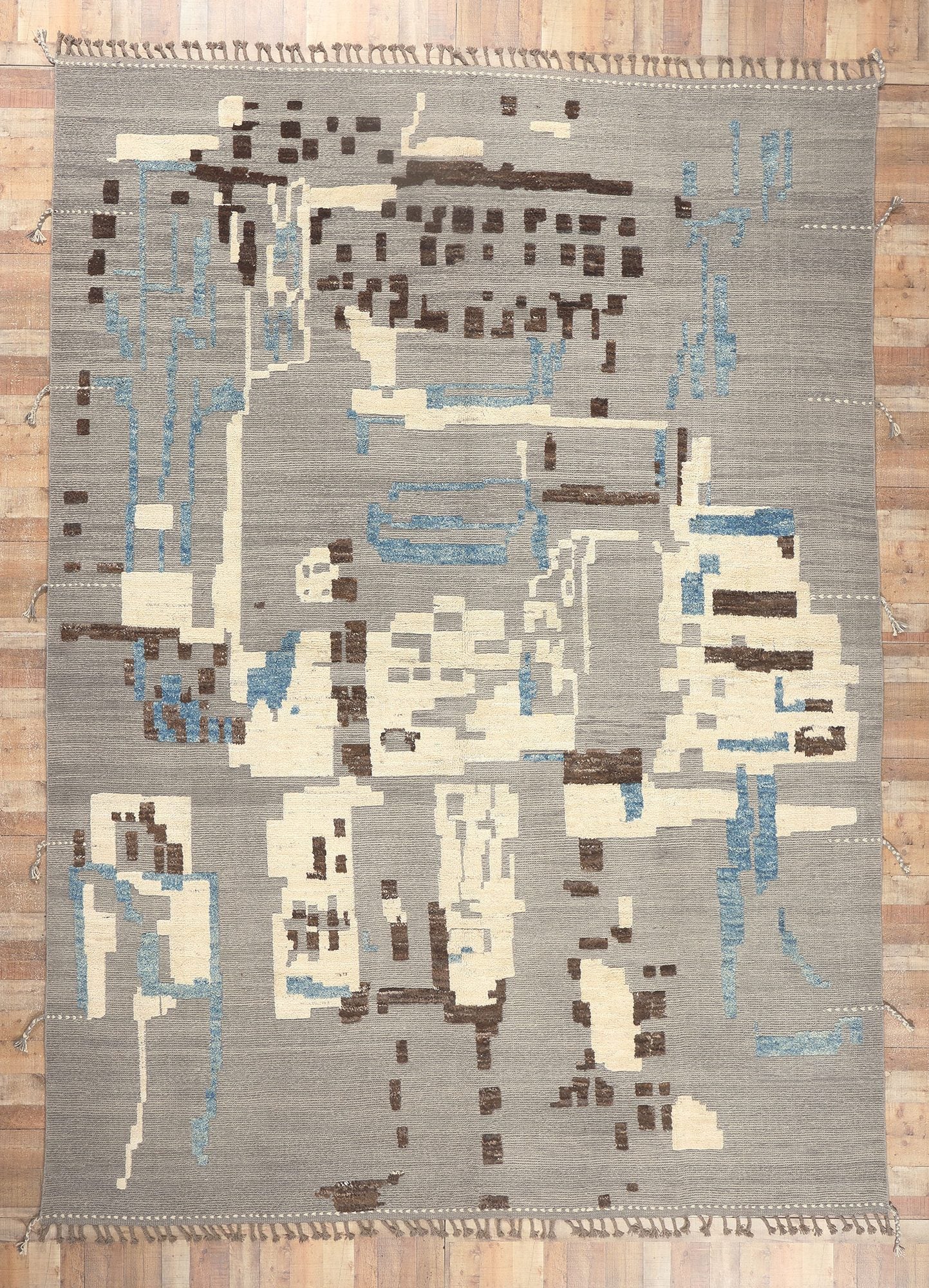 12 x 16 Modern Moroccan Rug 80984