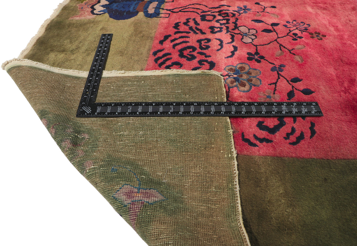 12 x 20 Antique Chinese Art Deco Rug 77760
