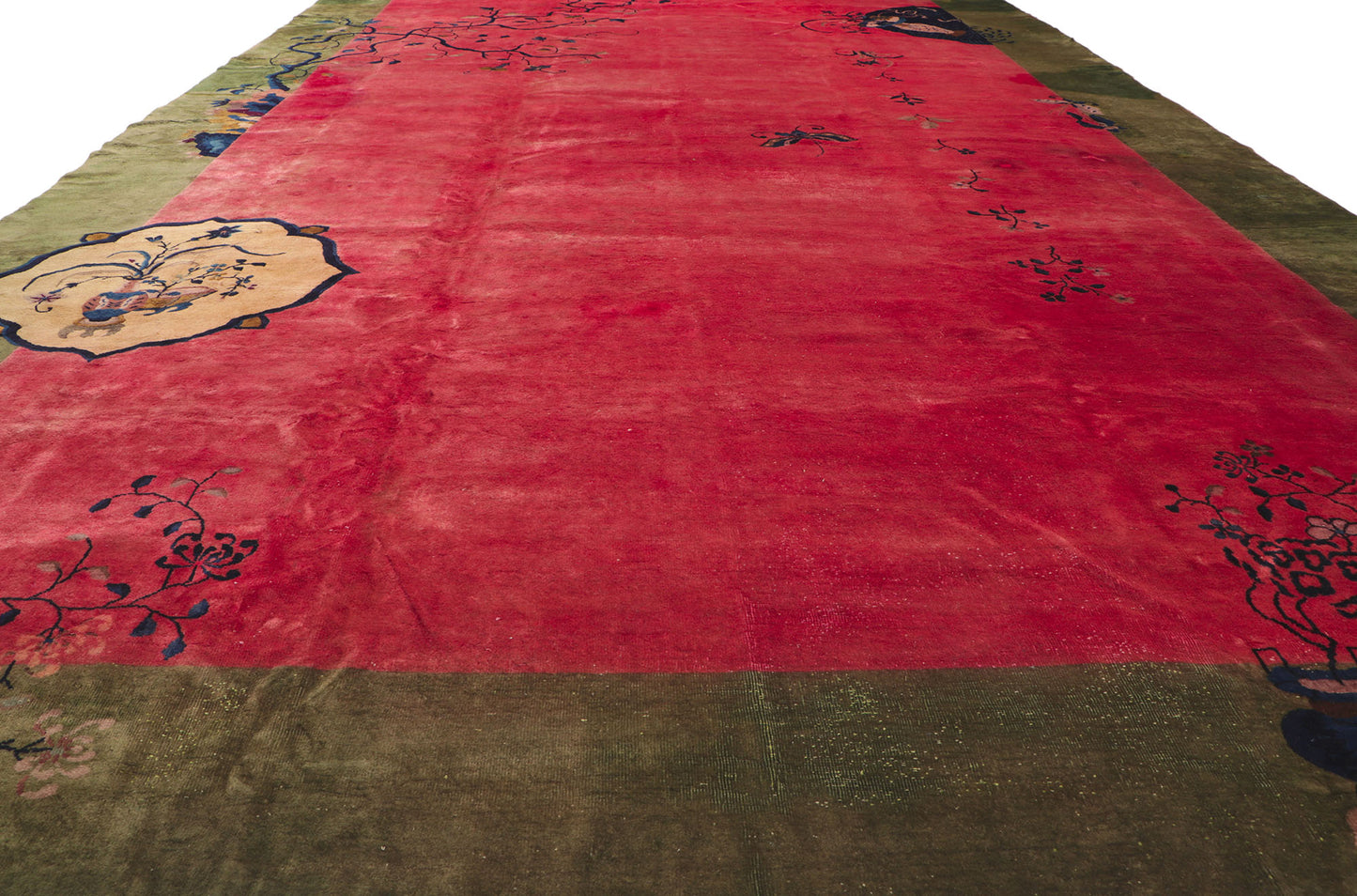 12 x 20 Antique Chinese Art Deco Rug 77760
