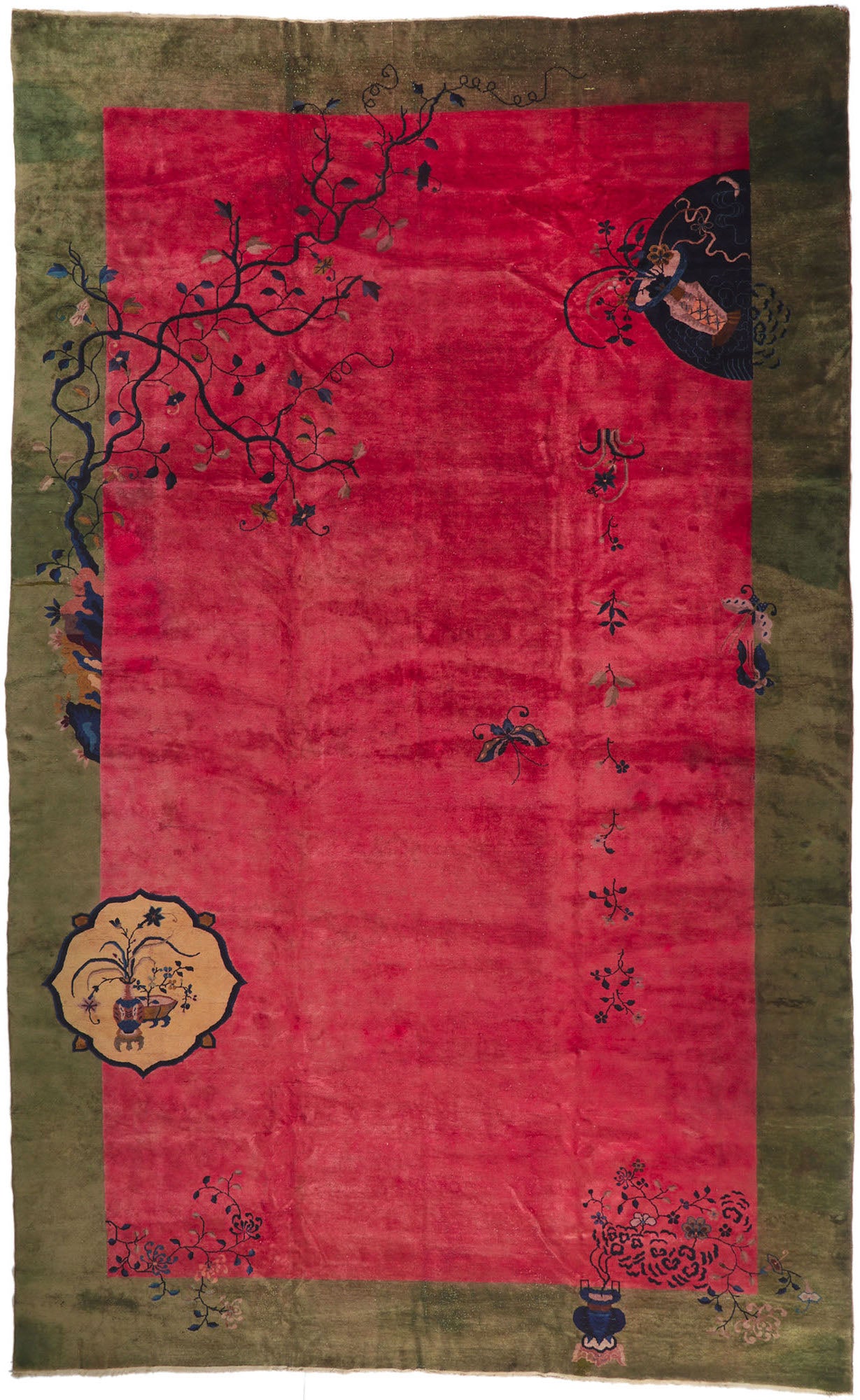 12 x 20 Antique Chinese Art Deco Rug 77760