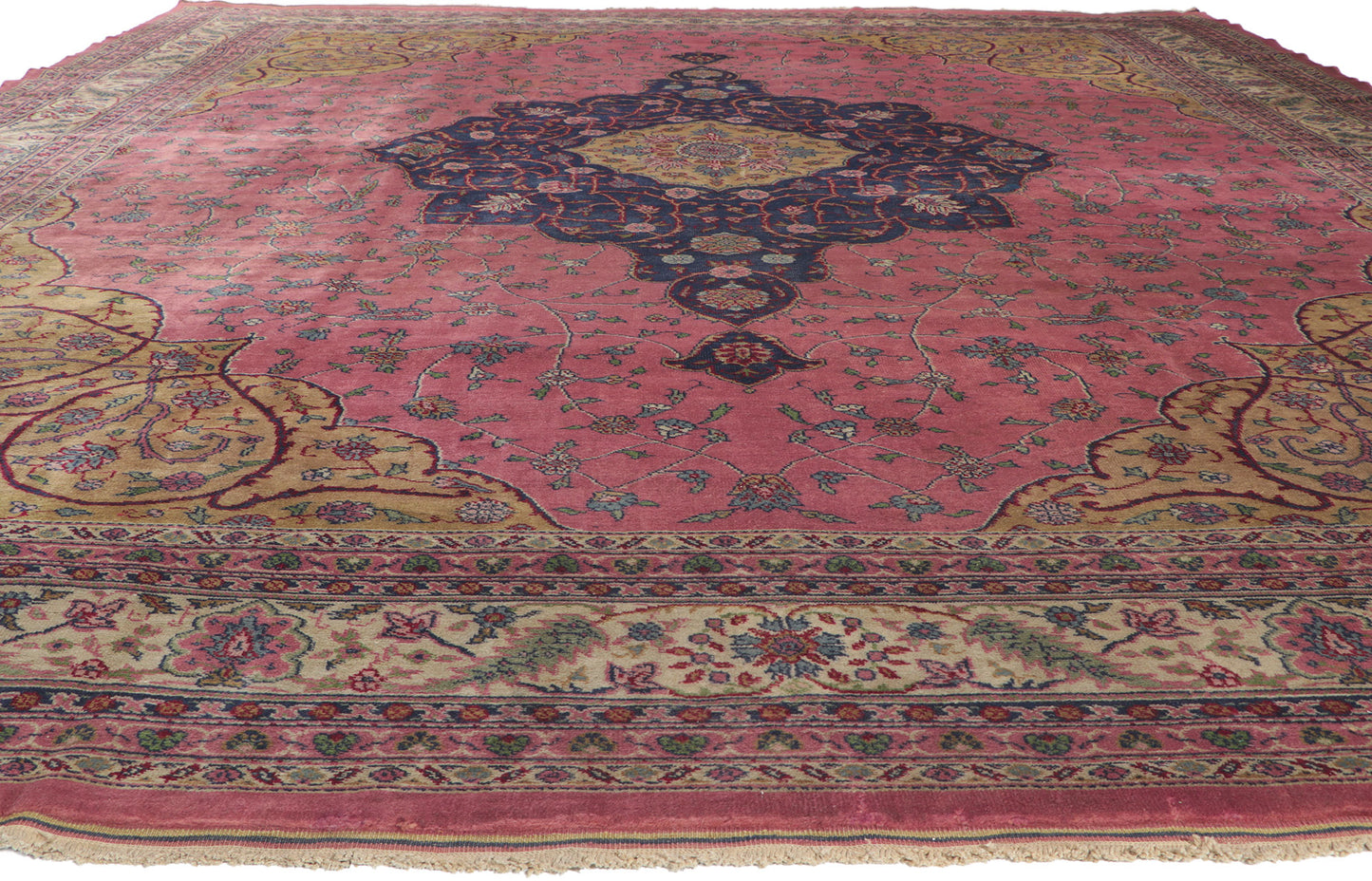 13 x 15 Antique Pink Turkish Sparta Rug 71617