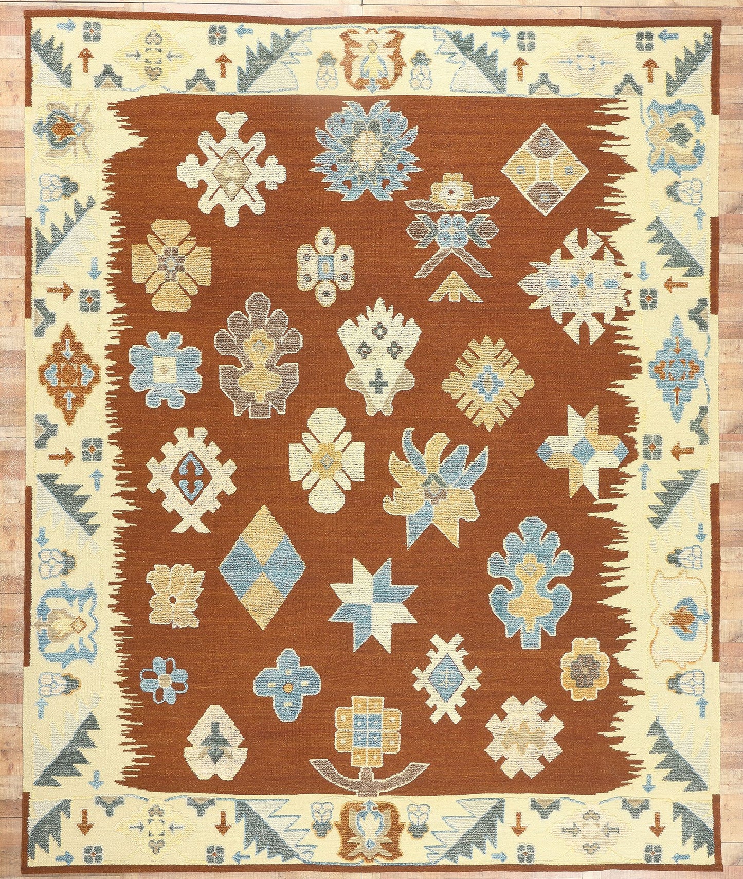 13 x 16 Oushak High-Low Rug 30893