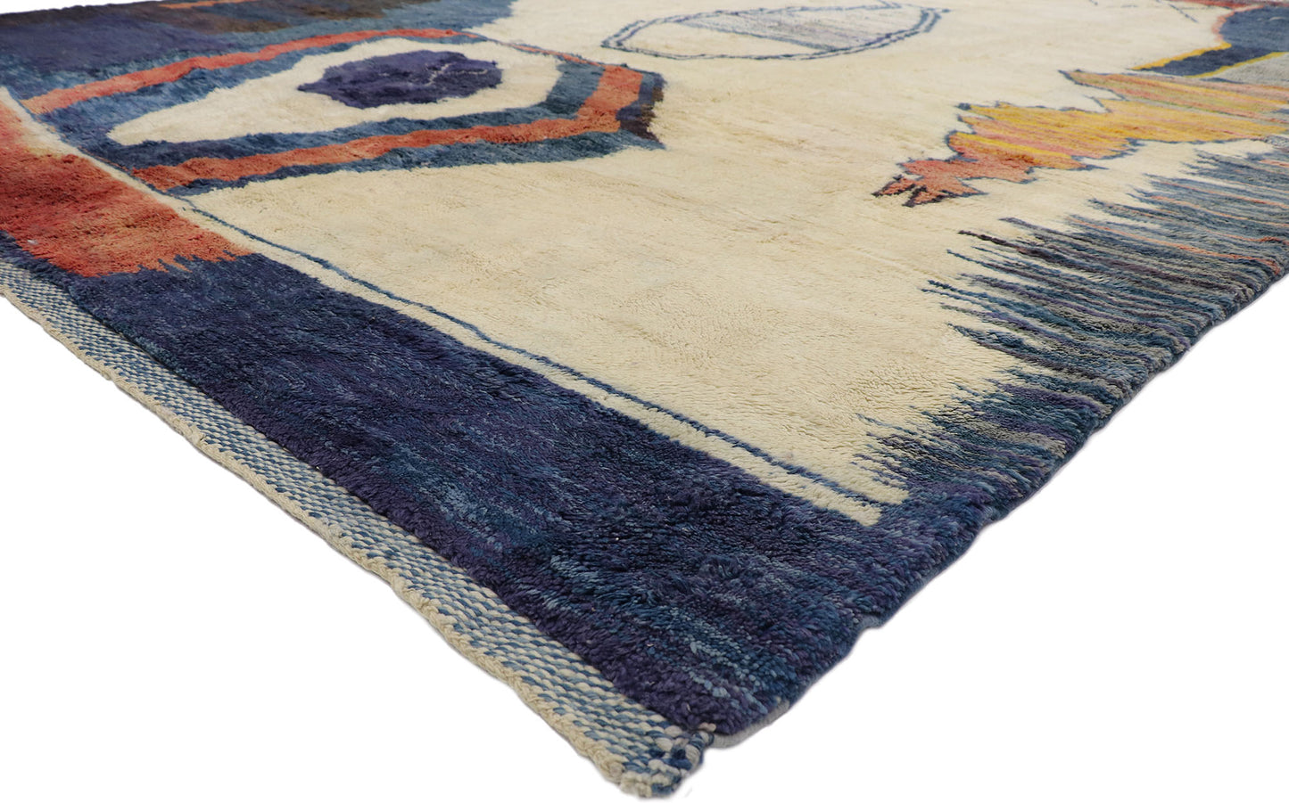 13 x 17 Oversized Beni Mrirt Moroccan Rug 21140