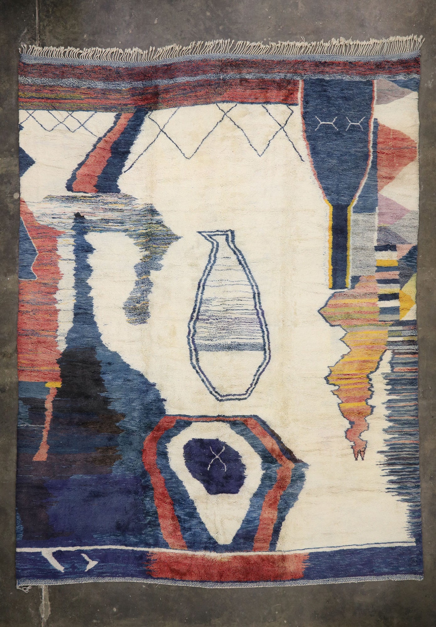 13 x 17 Oversized Beni Mrirt Moroccan Rug 21140