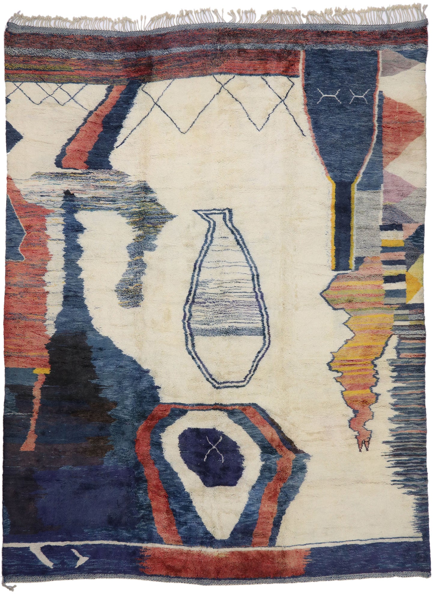 13 x 17 Oversized Beni Mrirt Moroccan Rug 21140