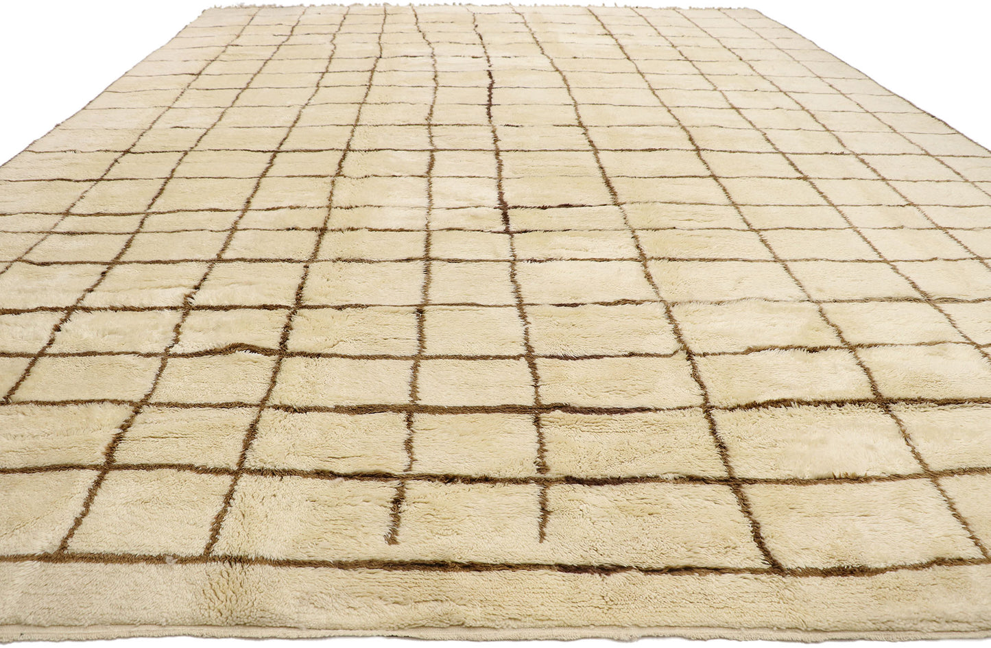 14 x 18 Large Neutral Moroccan Rug 21143