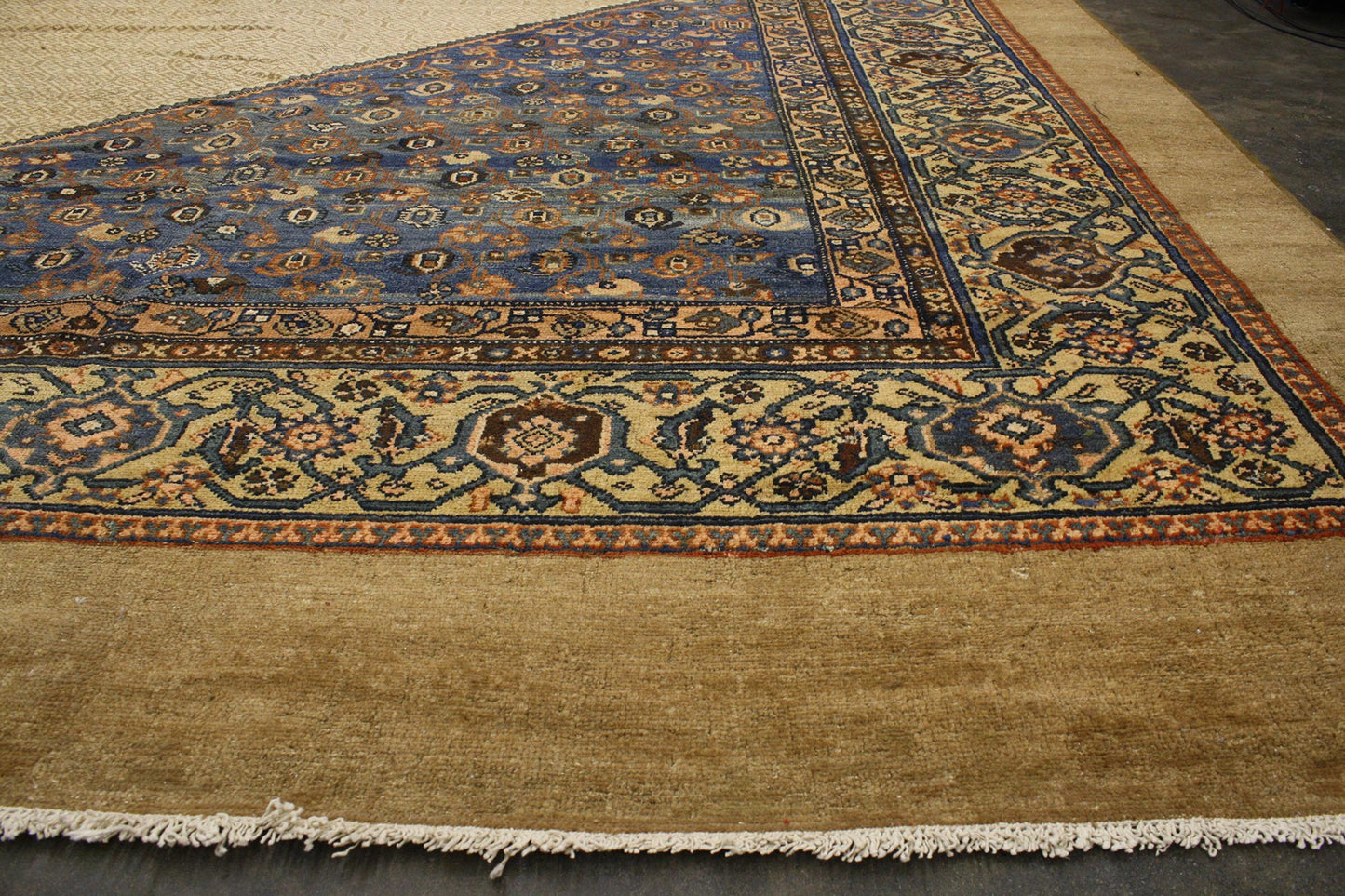 14 x 24 Antique Persian Malayer Rug 74396