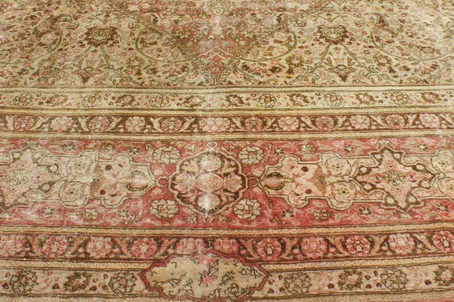15 x 21 Antique Persian Tabriz Rug 76770