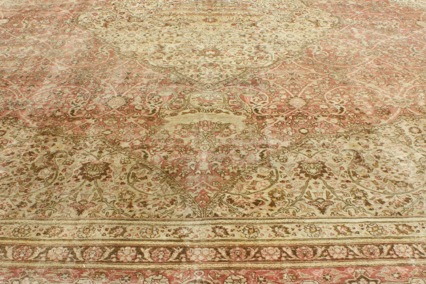 15 x 21 Antique Persian Tabriz Rug 76770
