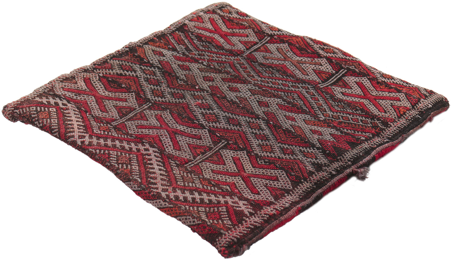 1 x 1 Vintage Moroccan Tribal Textile 78448