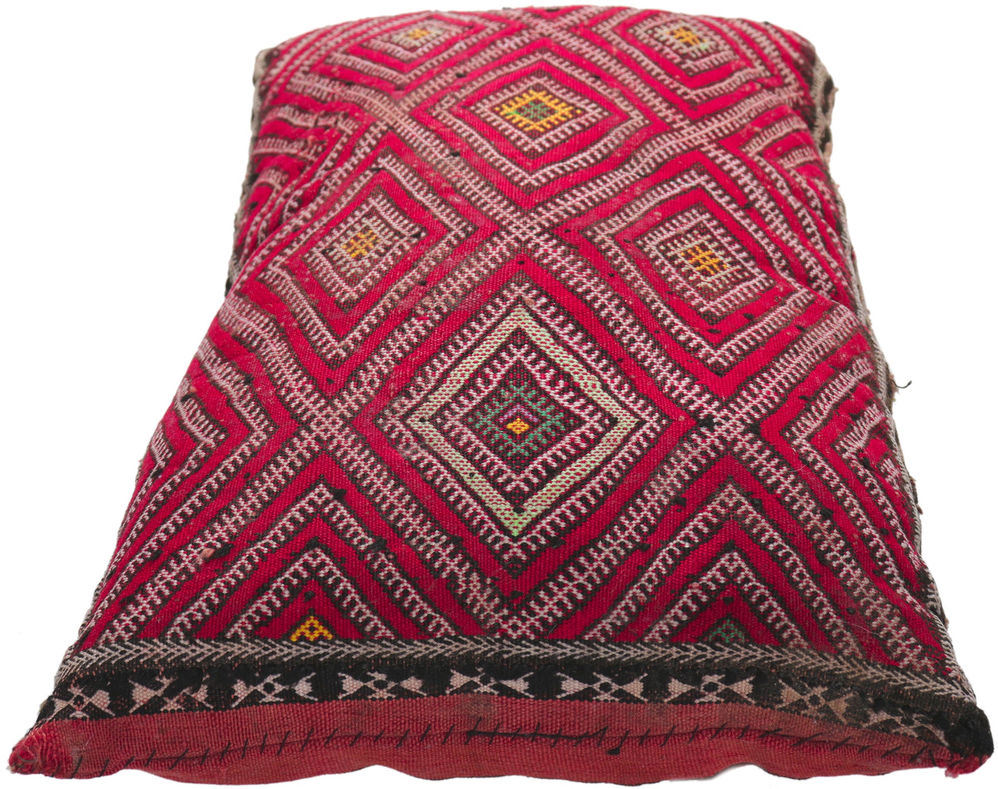 1 x 2 Vintage Zemmour Moroccan Rug Pillow 78445