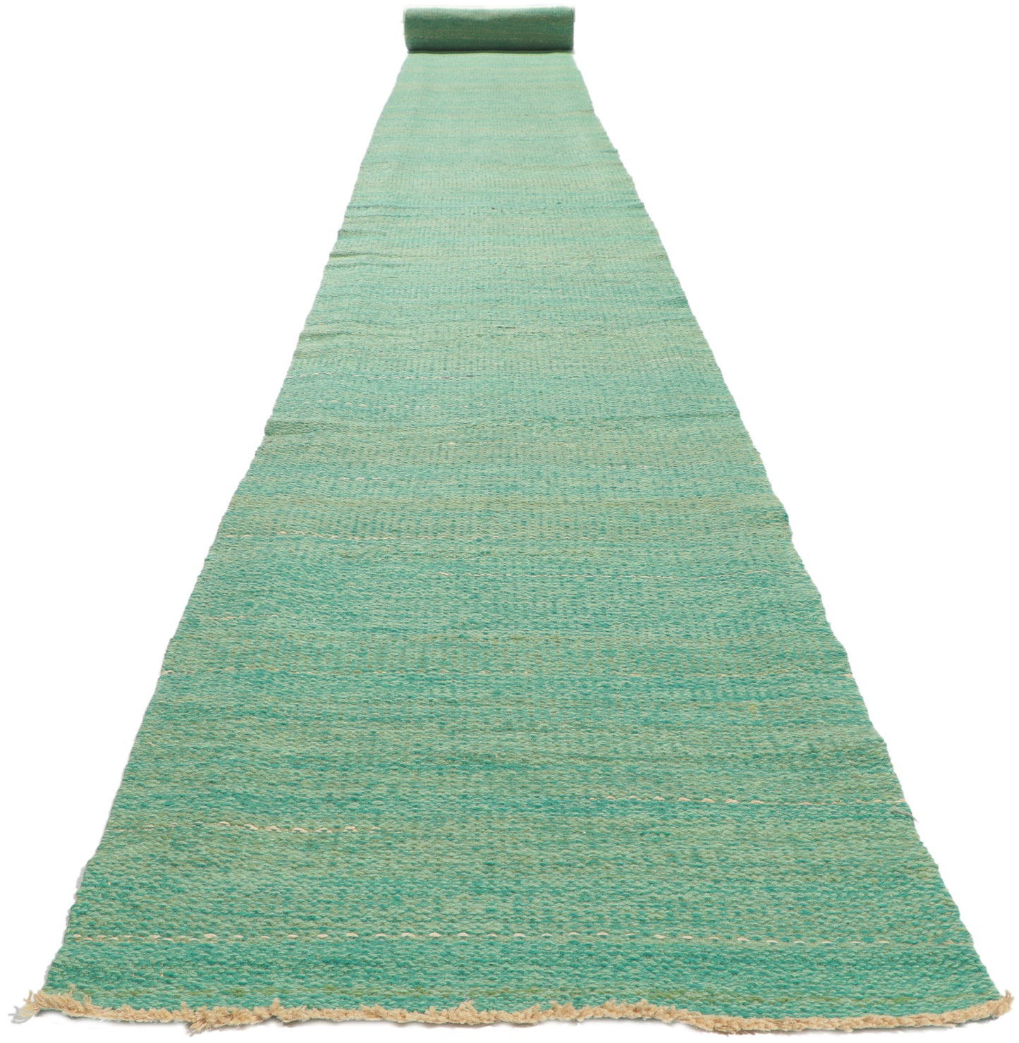 ���2 x 36 Extra-Long Vintage Konstfliten Swedish Rug 78478