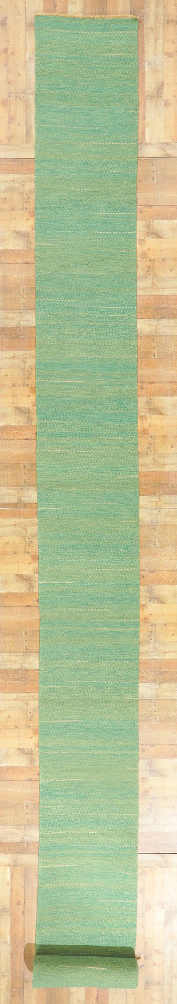 ���2 x 36 Extra-Long Vintage Konstfliten Swedish Rug 78478