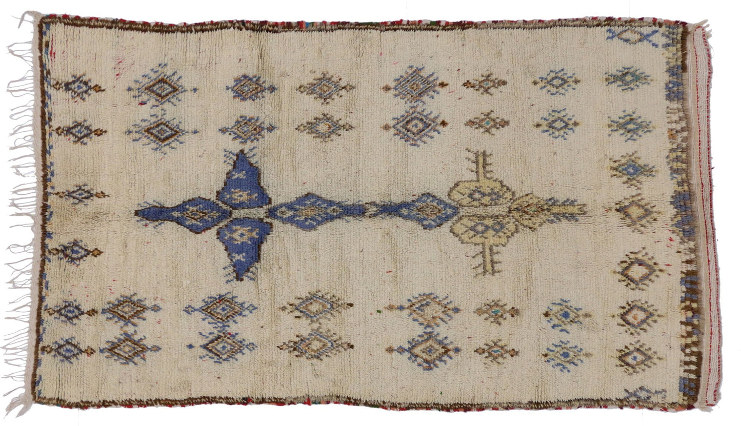 4 x 7 Vintage Moroccan Rug 20011