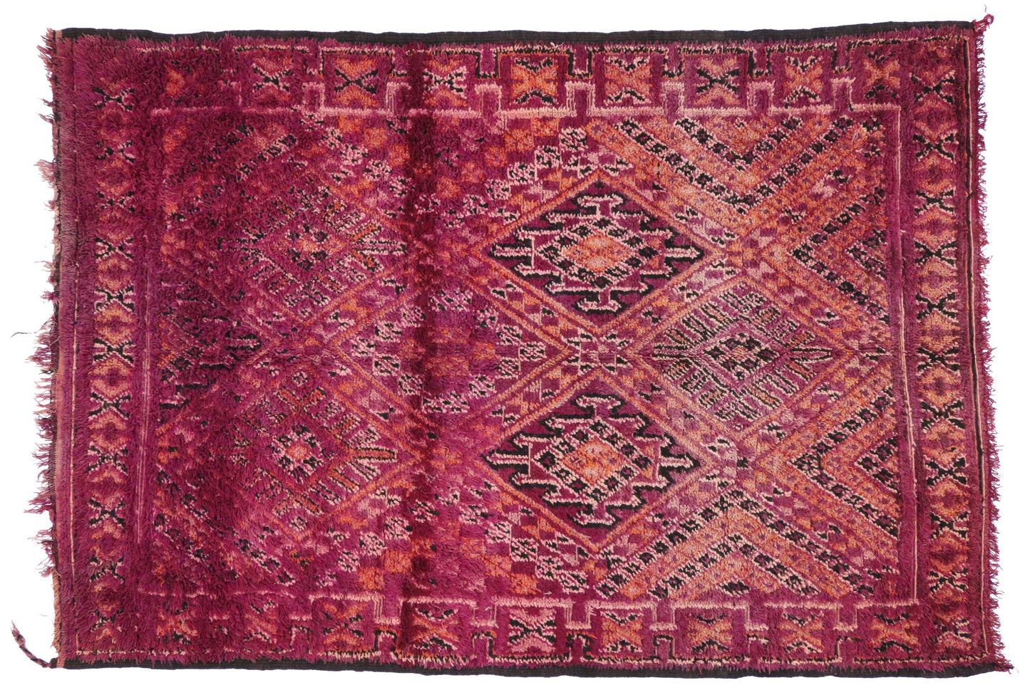 6 x 9 Antique Moroccan Rug 20044