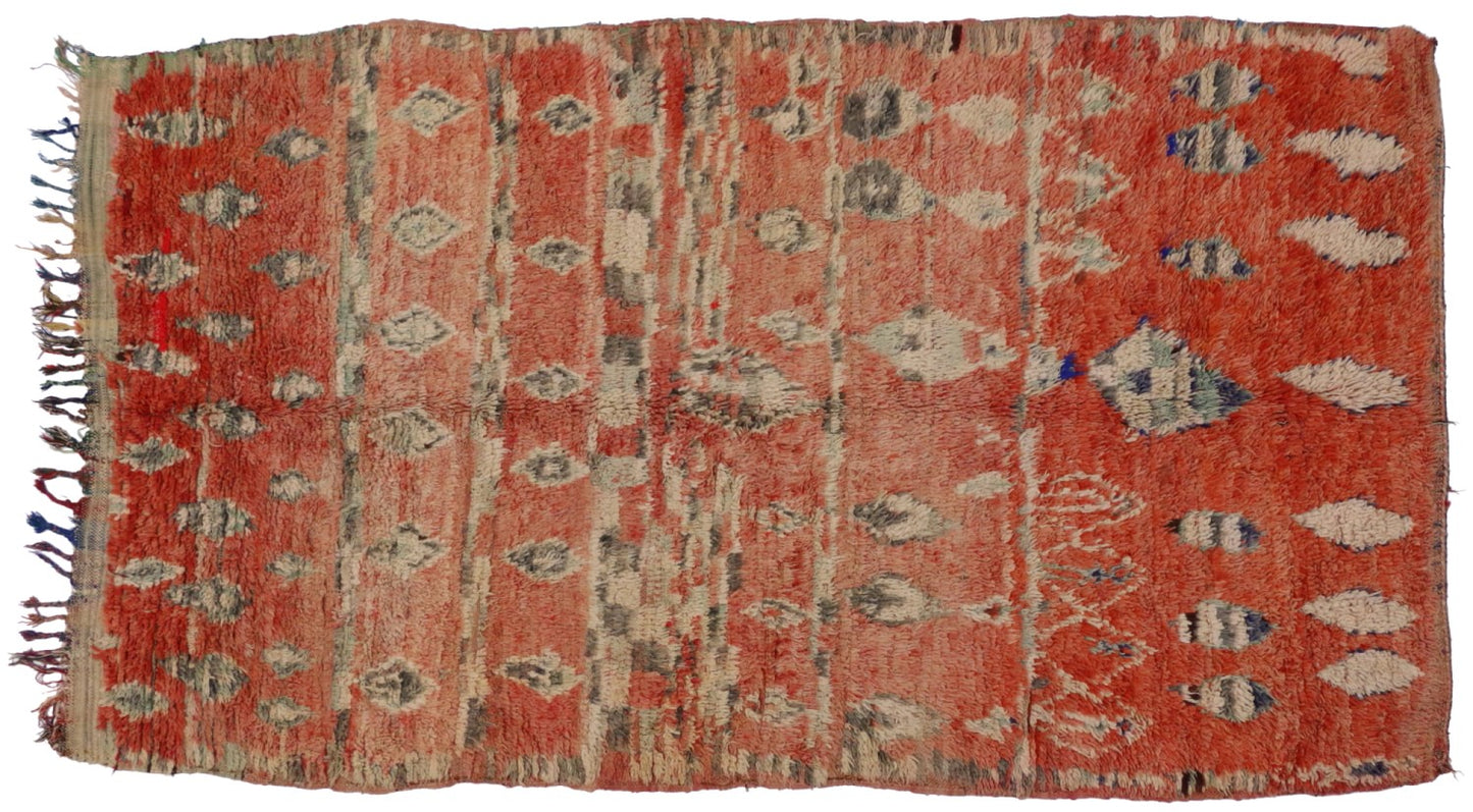 5 x 9 Vintage Moroccan Rug 20056
