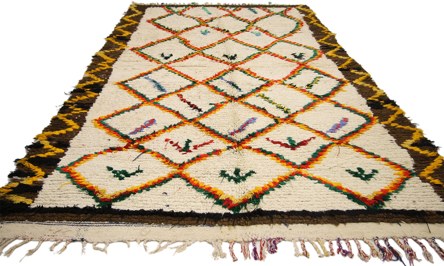 5 x 8 Vintage Moroccan Azilal Rug 20069