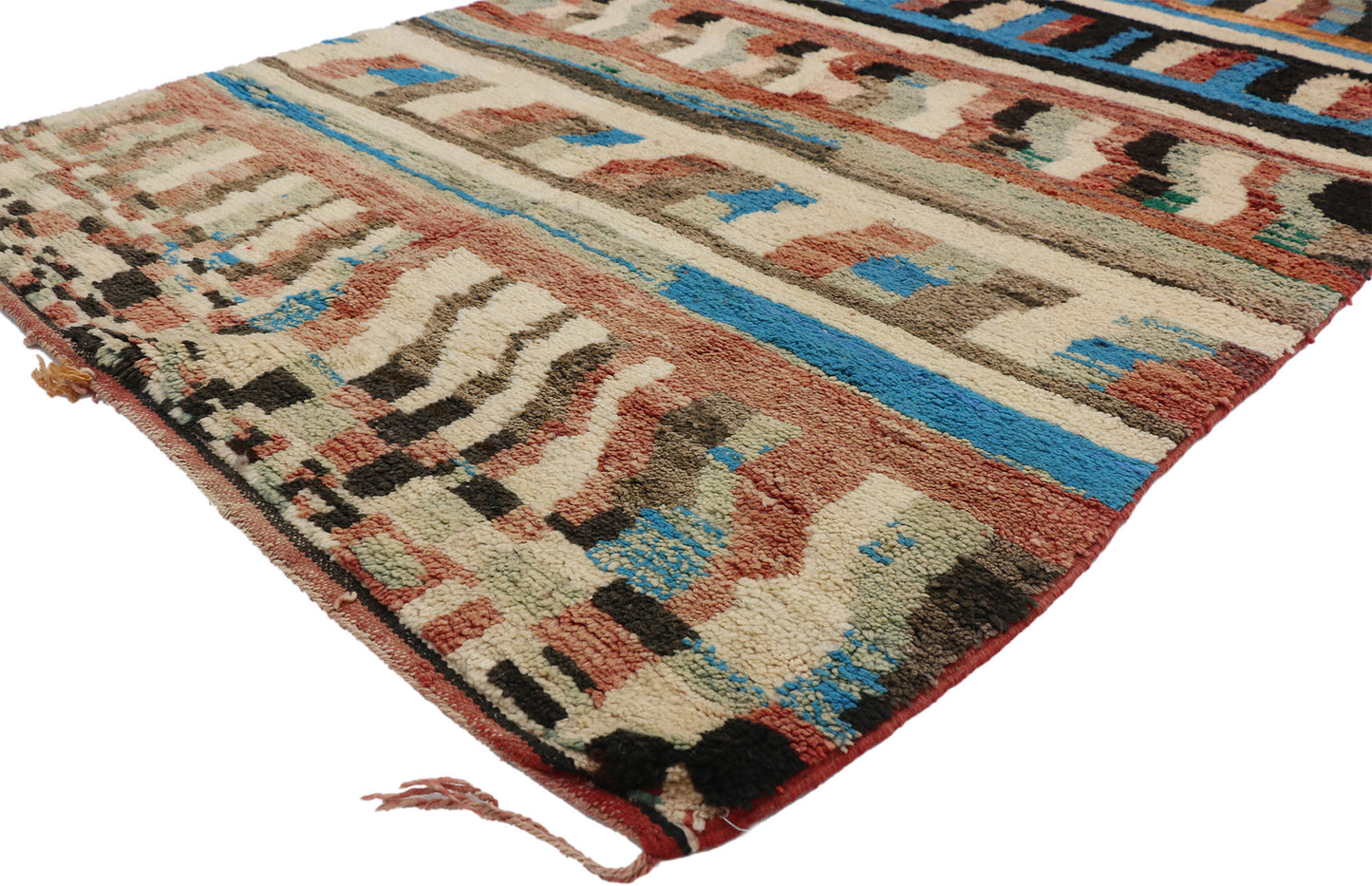 5 x 8 Vintage Boujad Moroccan Rug 20076