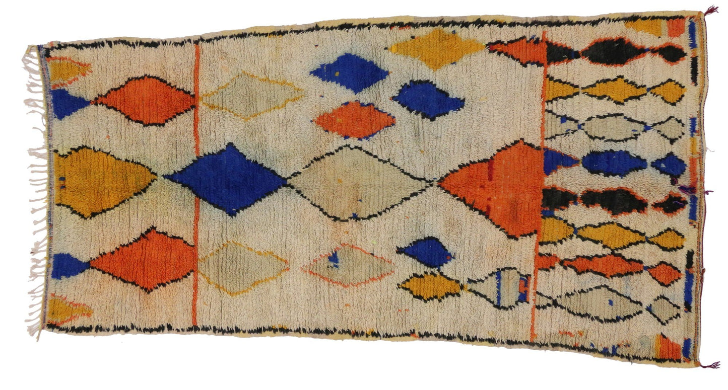5 x 9 Vintage Moroccan Rug 20079