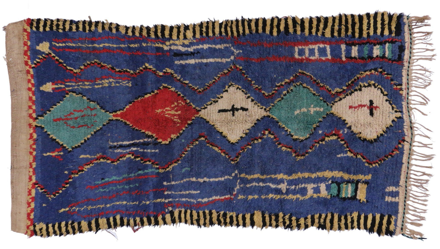 4 x 7 Vintage Moroccan Rug 20085