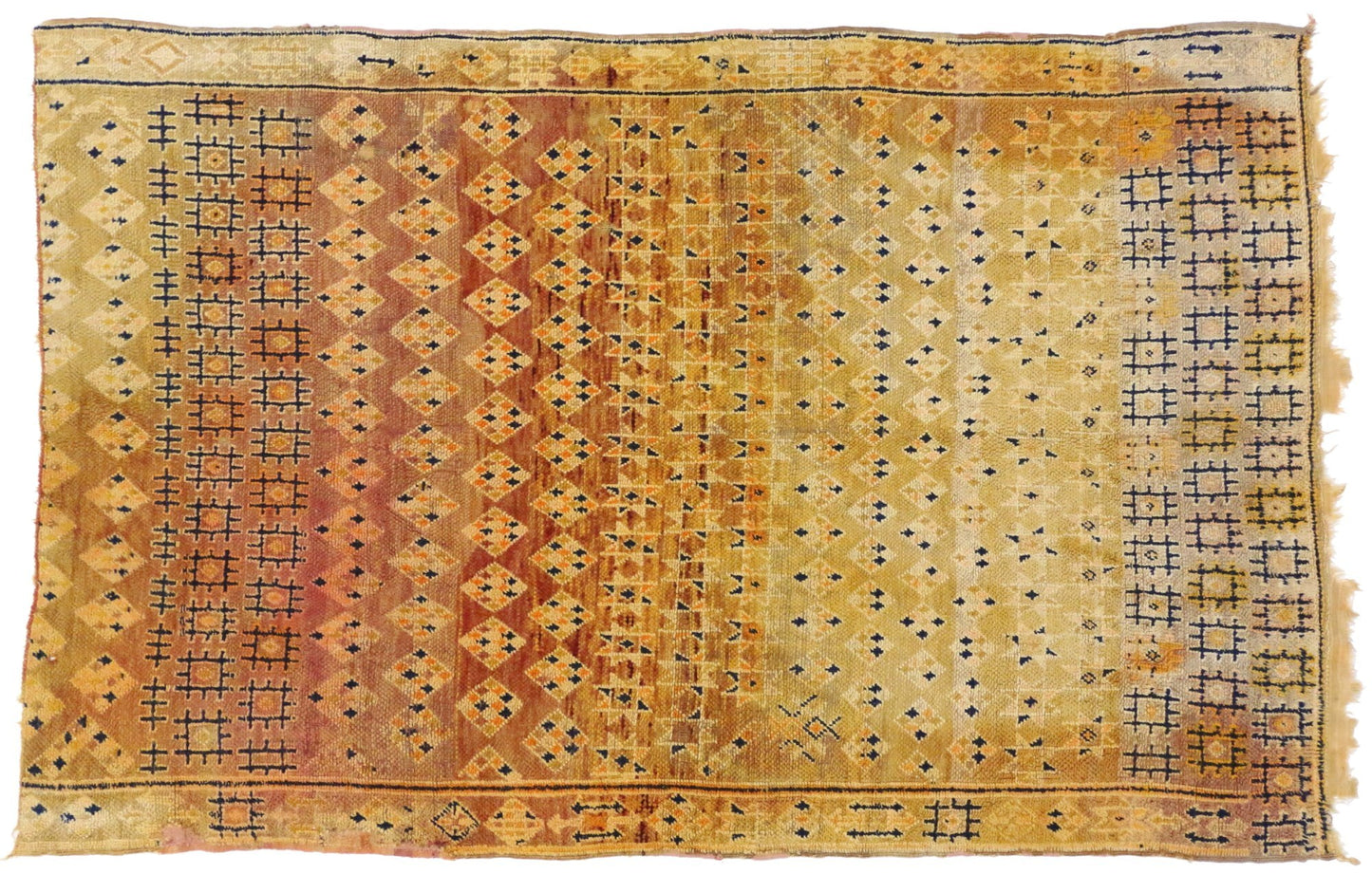 6 x 9 Vintage Moroccan Rug 20091