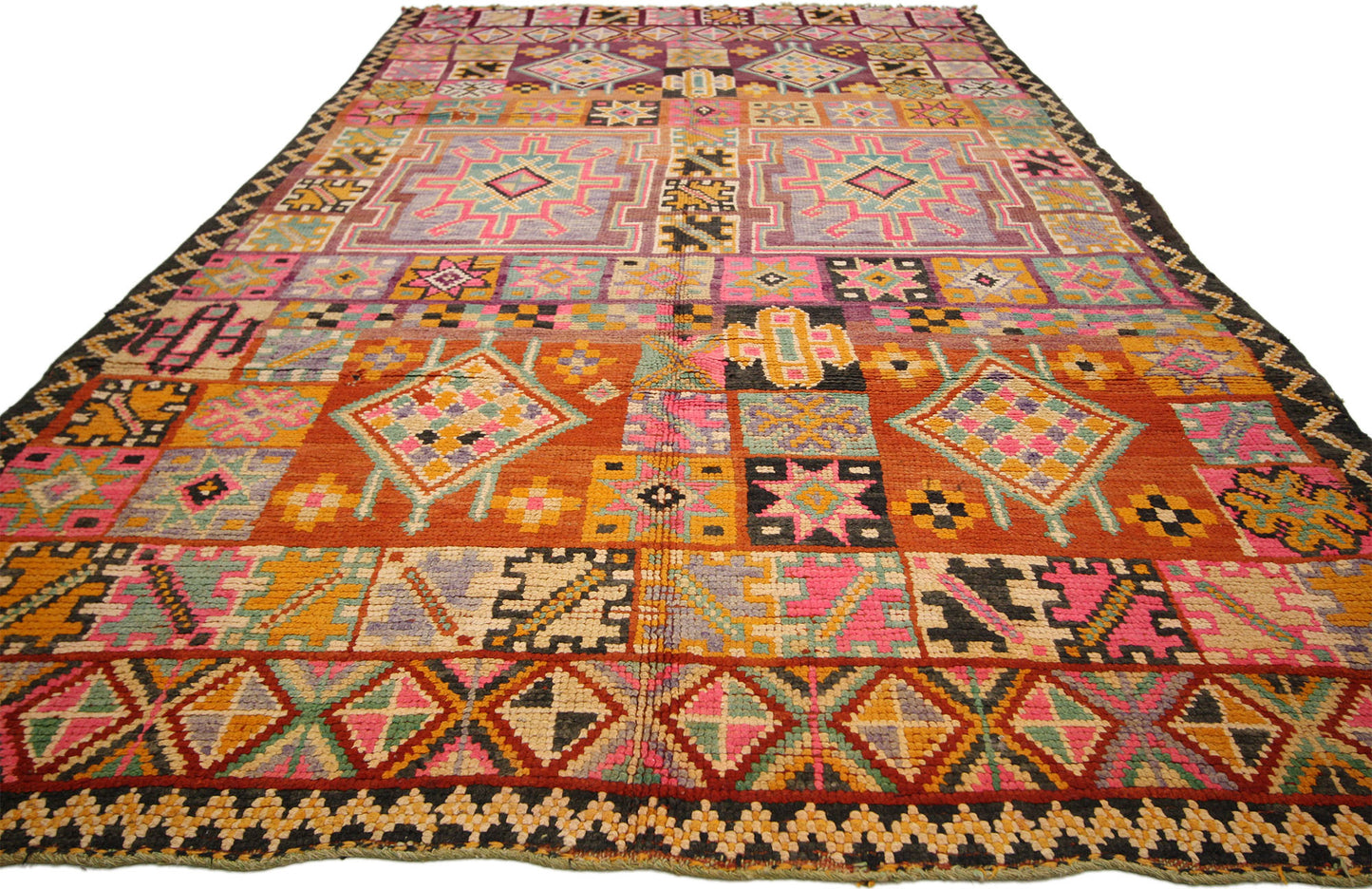 6 x 12 Vintage Moroccan Rug 20100
