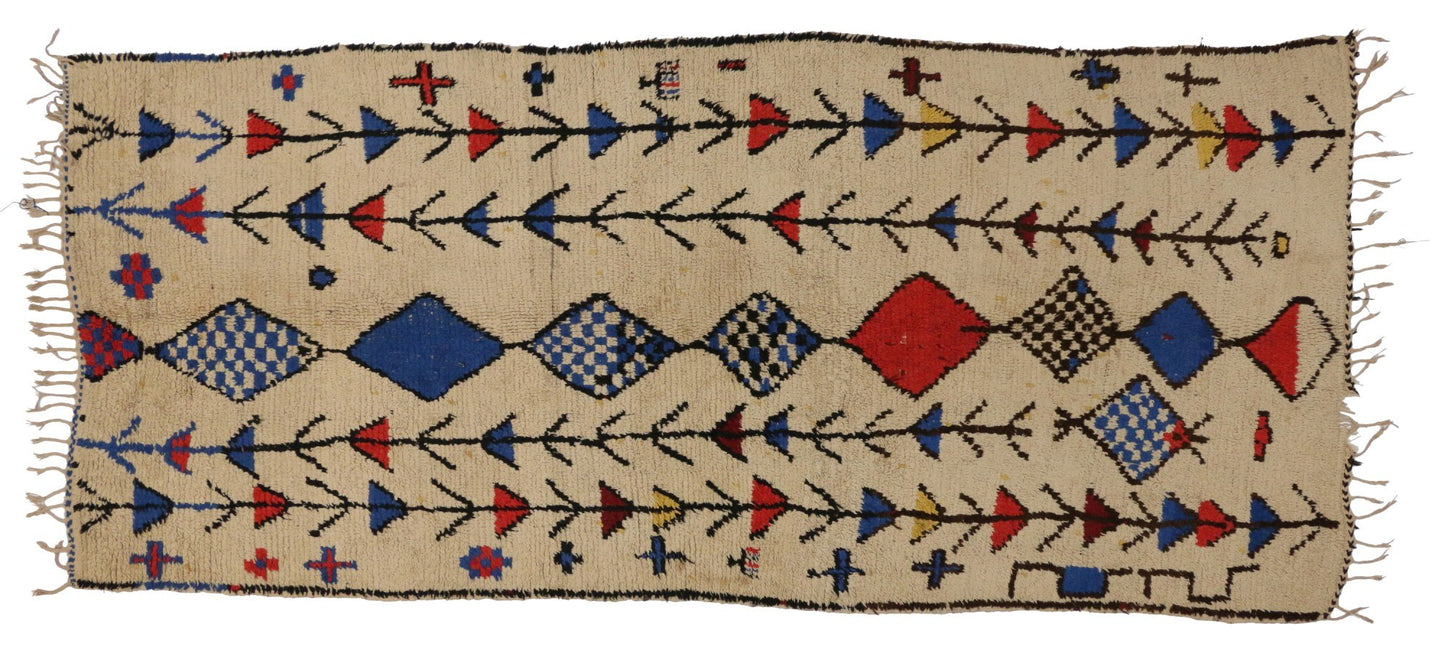 5 x 10 Antique Moroccan Rug 20103