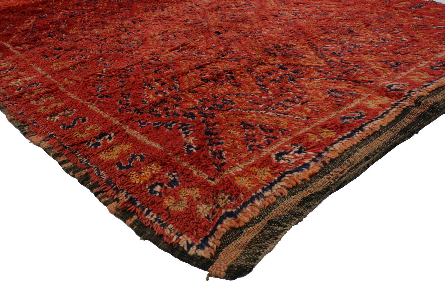 5 x 8 Vintage Berber Moroccan Rug 20113