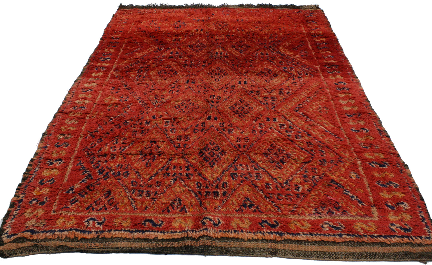 5 x 8 Vintage Berber Moroccan Rug 20113