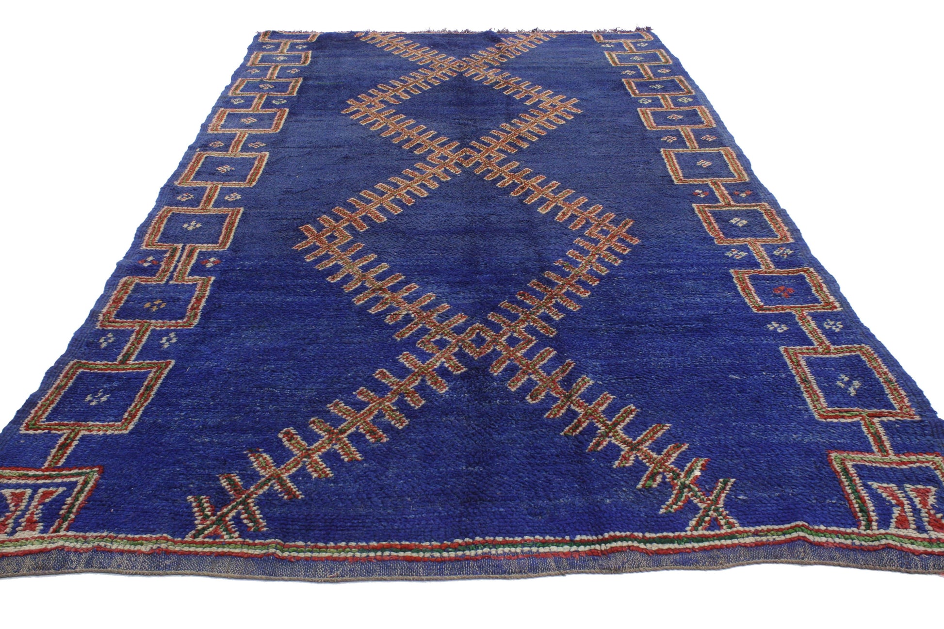 6 x 11 Vintage Beni M'Guild Moroccan Rug 20130