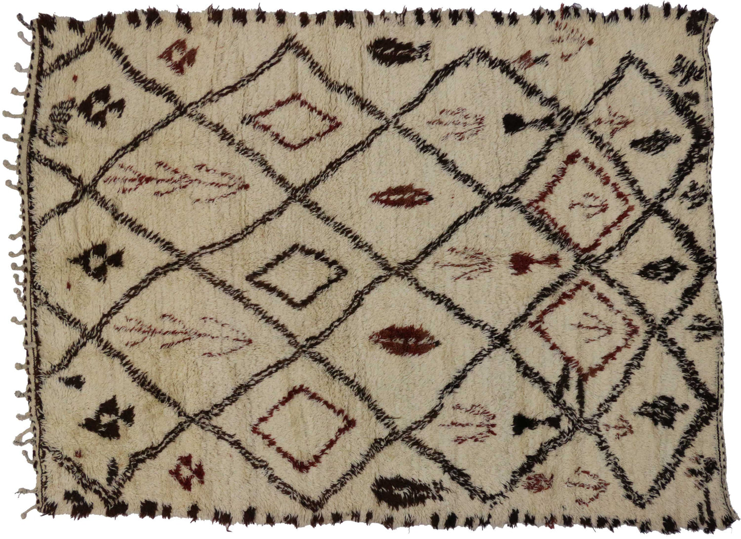 6 x 8 Vintage Moroccan Rug 20134