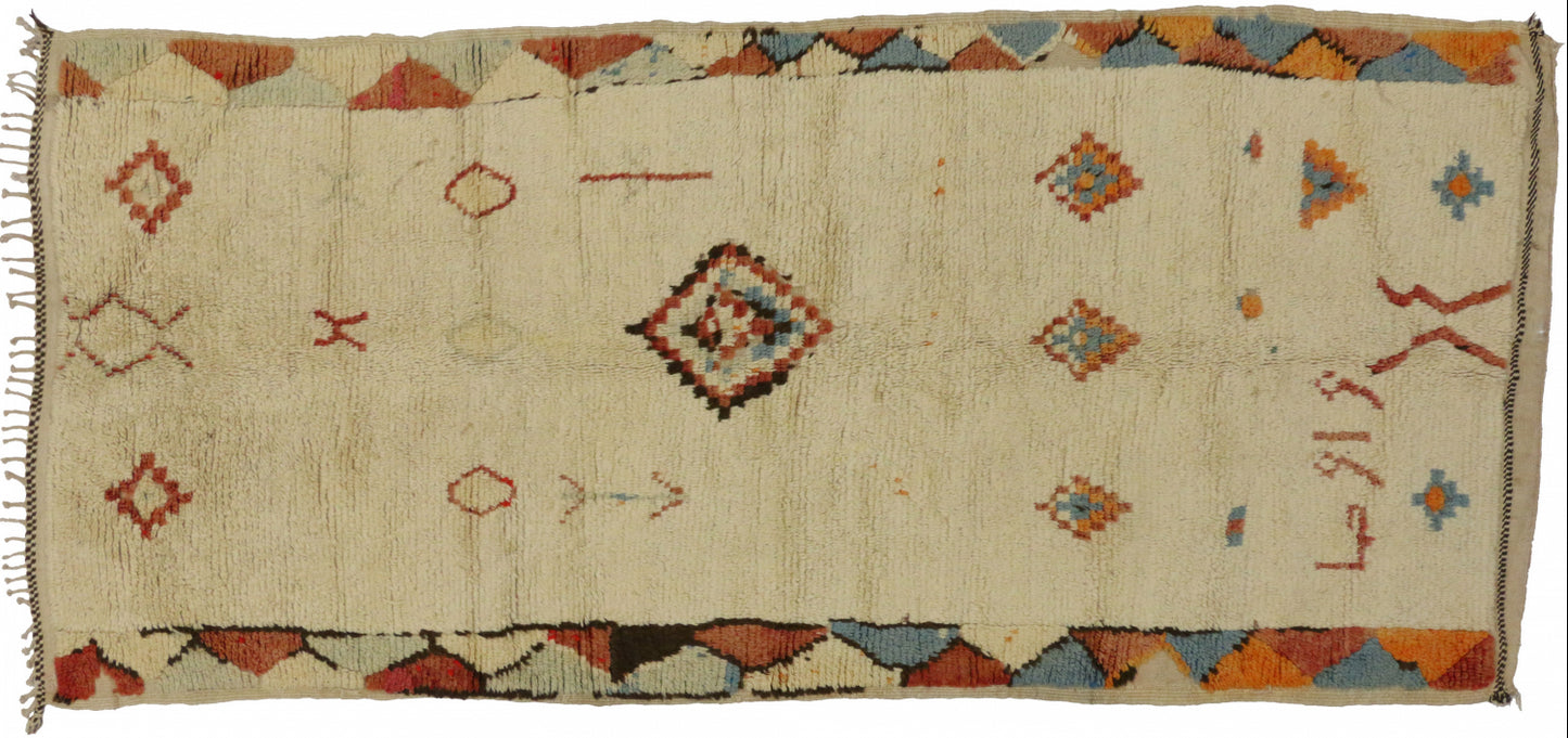 4 x 8 Vintage Moroccan Rug 20141