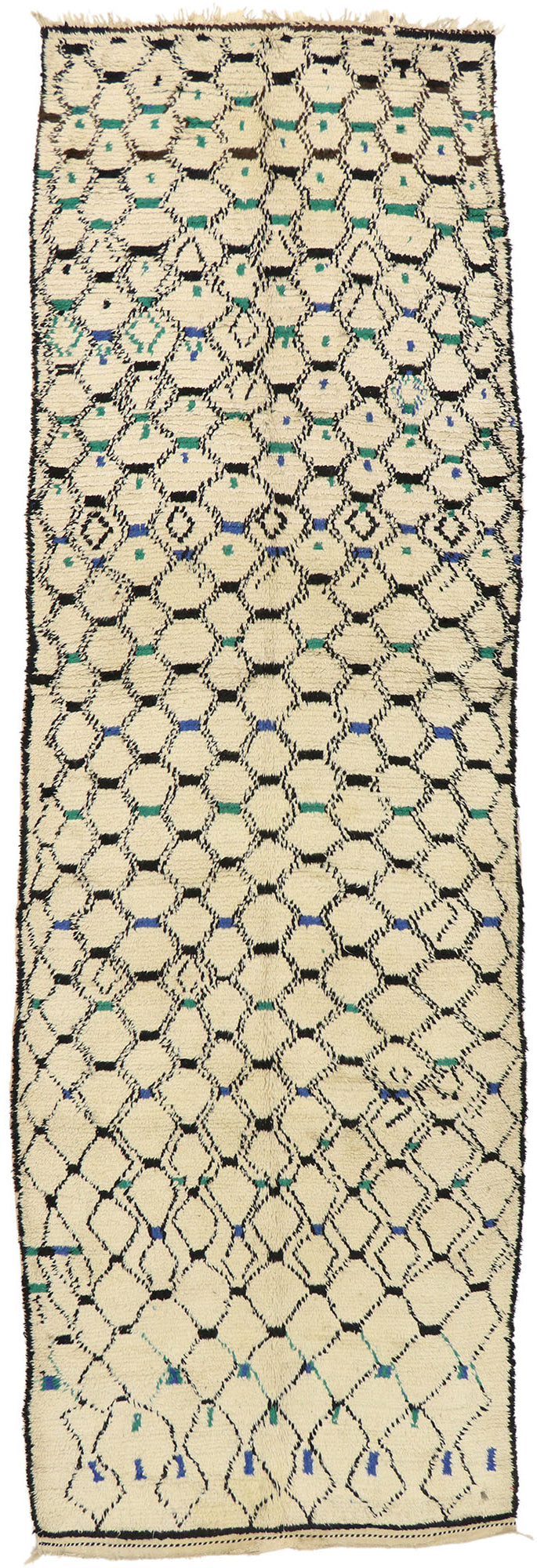 5 x 15 Vintage Moroccan Azilal Rug 20174